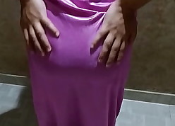 47 seniority ancient Indian cute desi aunty anent chunky pussy gap